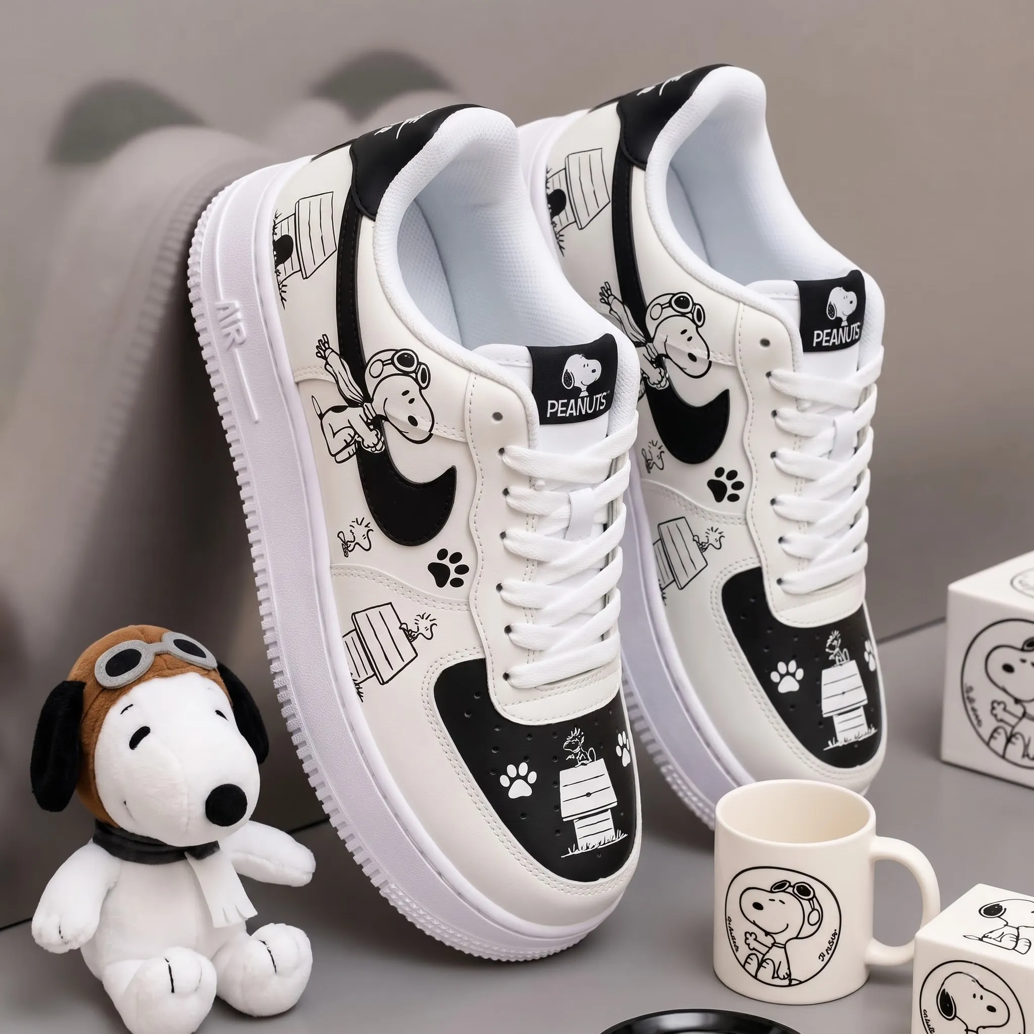 Snoopy Air Low-Top Shoes-THK135879