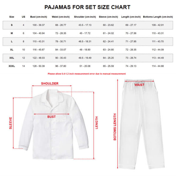 Snoopy Long Sleeve Pajamas Set - Image 5