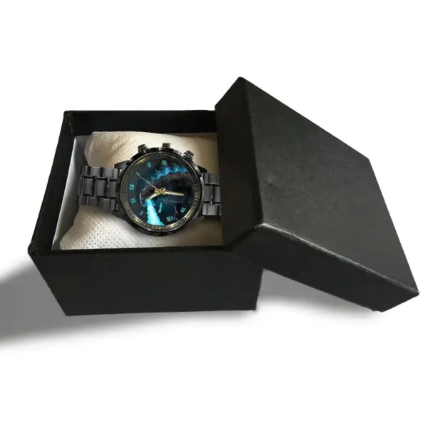 Godzilla Black Stainless Steel Watch -THK125003 - Image 5