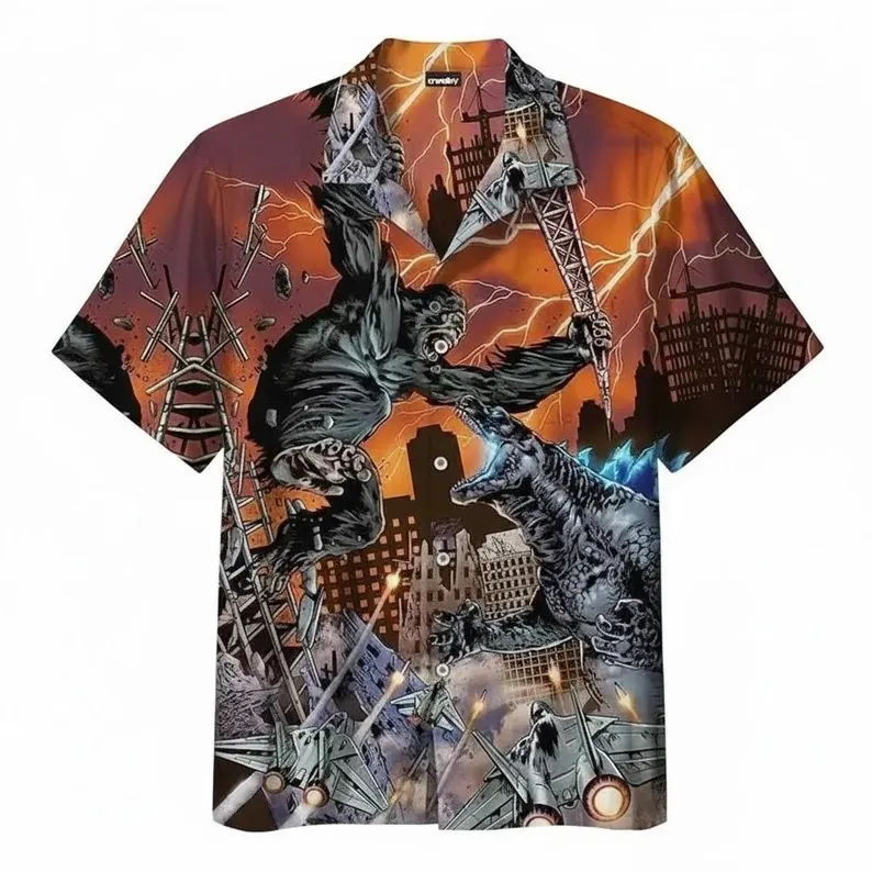 Godzilla Hawaiian Shirt -THK125028