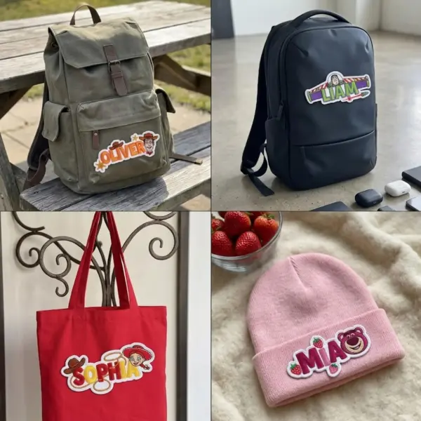 Alternative view of Personalized Toy Story Embroidered Patches Set