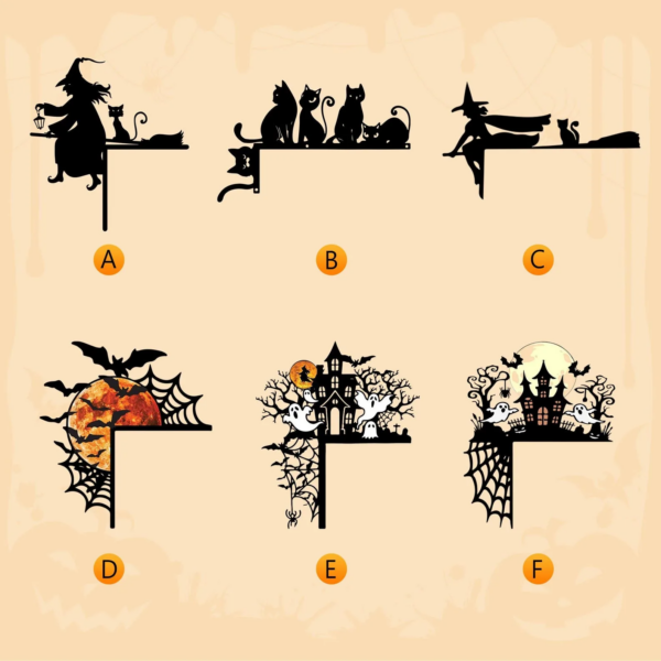 Halloween Door Corner Sign - Image 7