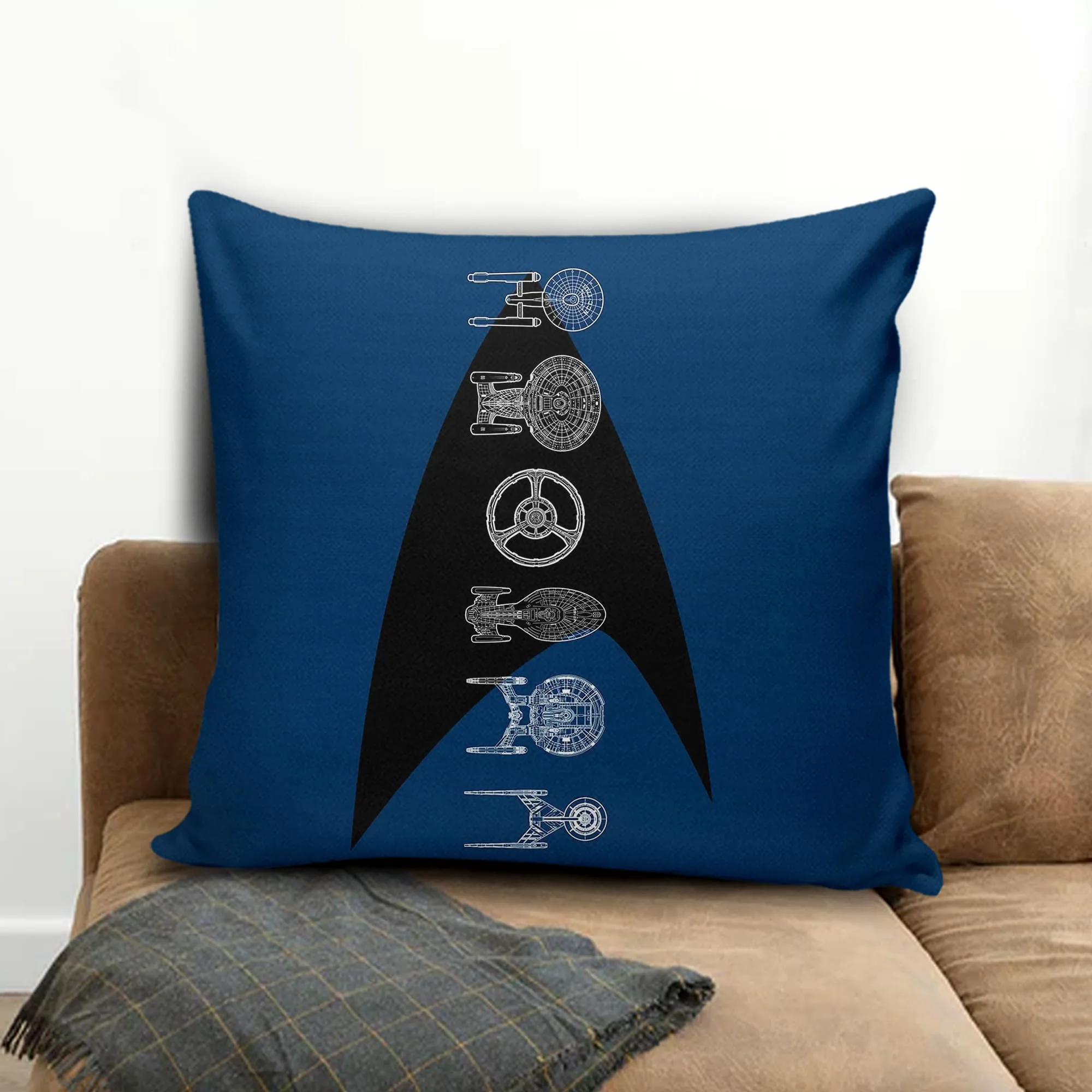 Star Trek Ships of the Line Delta Pillow - Image 2