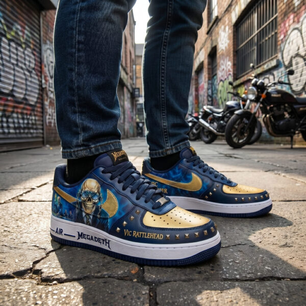 Megadeth Low-Top Sneakers Shoes-THK130208 - Image 3
