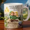 Adventurous Couple In One Shirt Coffee Mug - Personalized Gifts For Couples