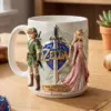 Celebrating 40 Years Of Love Coffee Mug - Personalized Anniversary Gift