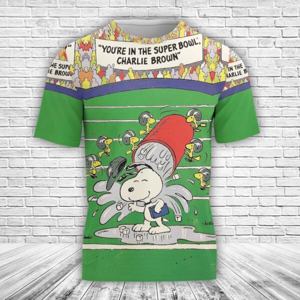 You're in the Super Bowl, Charlie Brown 3D Apparel - Image 5