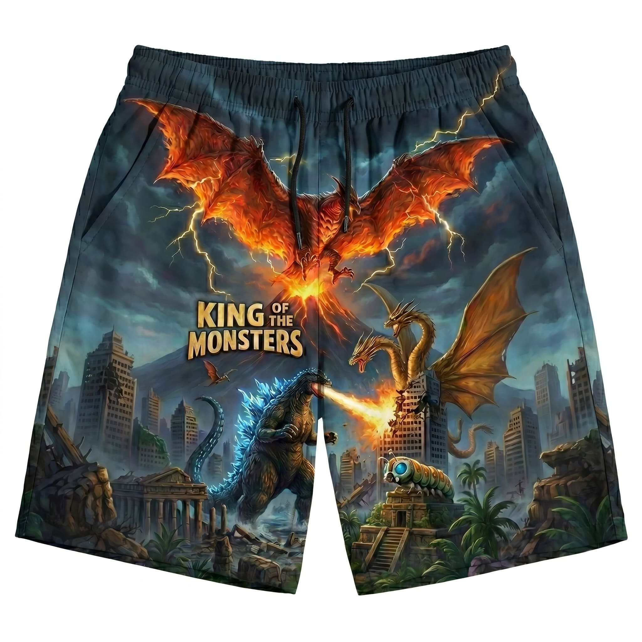 Godzilla Hawaiian Shirt - THK127127 - Image 3
