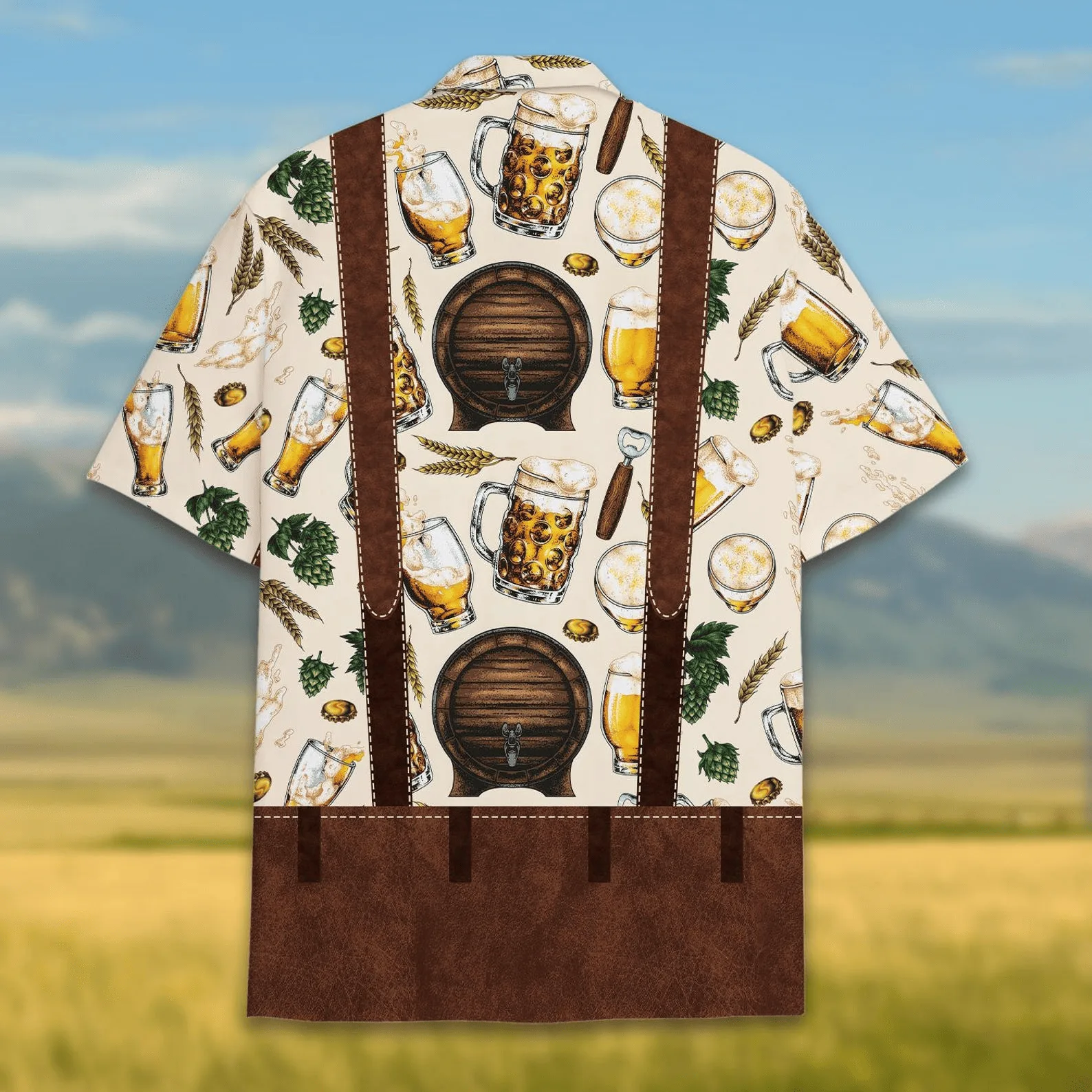 Oktoberfest Beer Hawaiian Shirt 113502 - Image 4