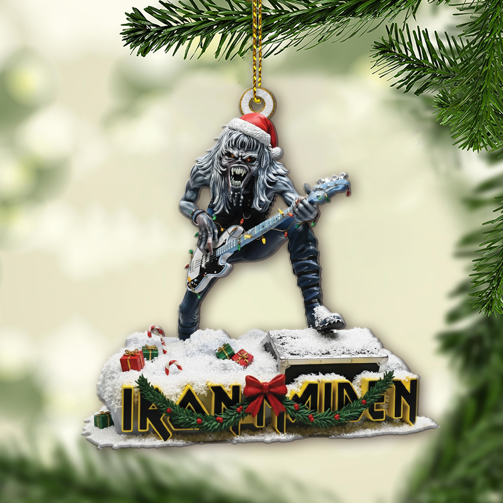 Iron Maiden Fear of the Dark Christmas Ornament - Image 2