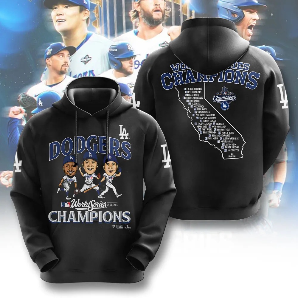 Los Angeles Dodgers 3D Apparel – THK117266 - Image 2