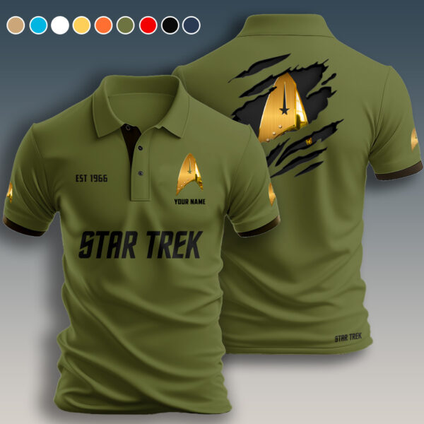 Personalized Star Trek Polo Shirt - Image 4