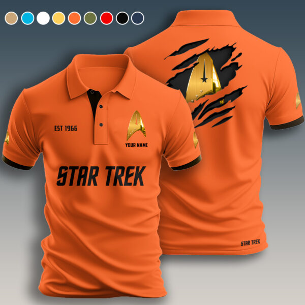 Personalized Star Trek Polo Shirt - Image 7