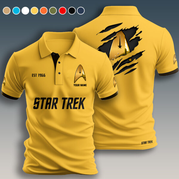 Personalized Star Trek Polo Shirt - Image 9
