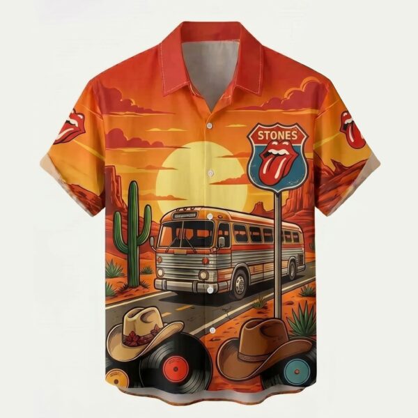 The Rolling Stones Hawaiian Shirt - THK127681