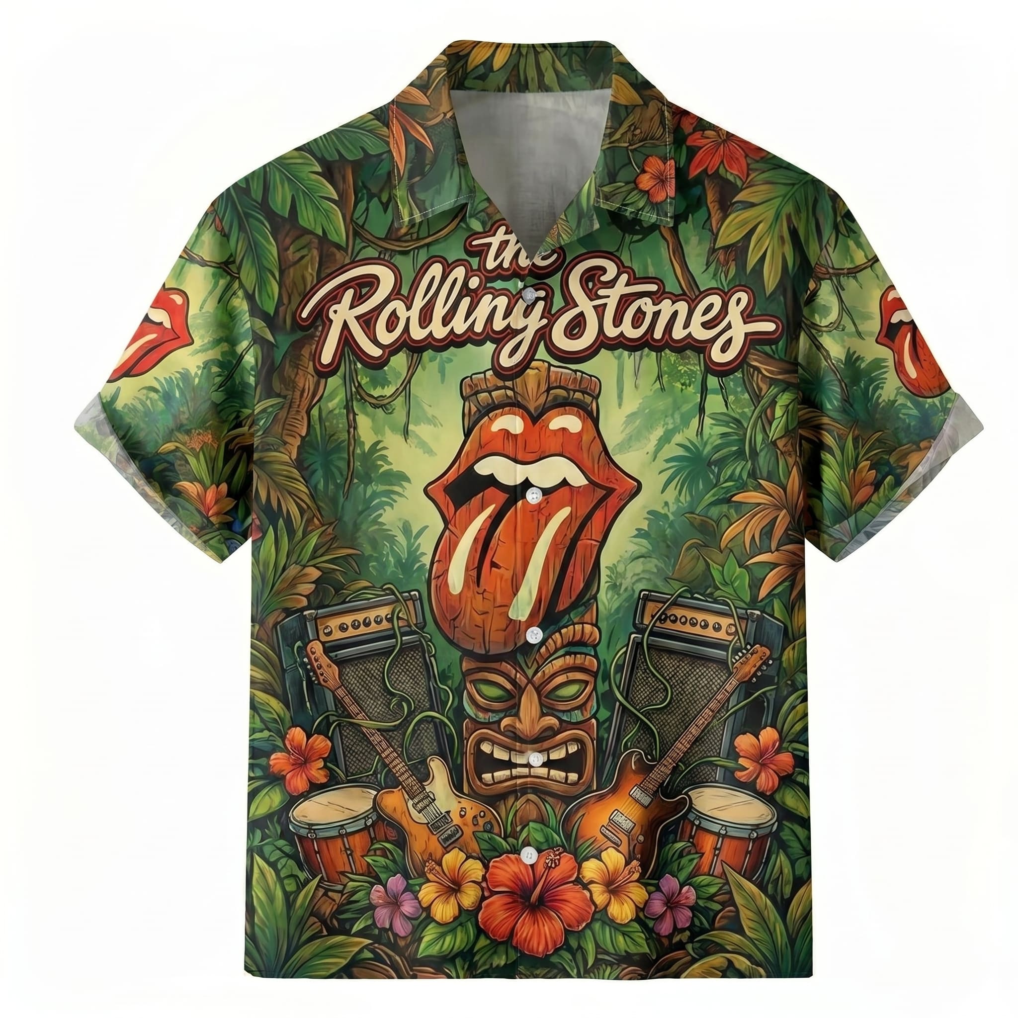 The Rolling Stones Hawaiian Shirt - THK127682