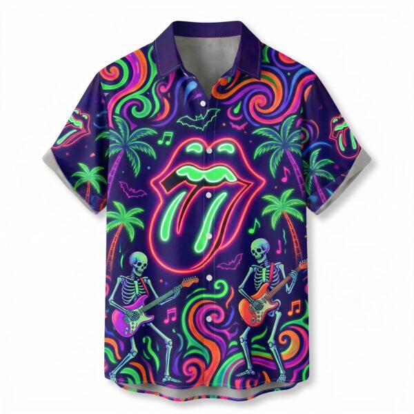 The Rolling Stones Hawaiian Shirt - THK127683