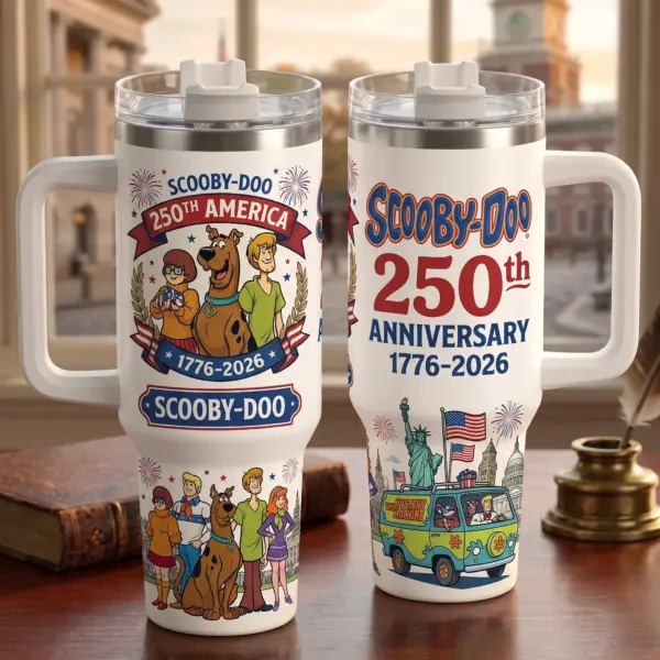Personalized Scooby-Doo 250 Years of America 40oz Stanley Tumbler-THK132643