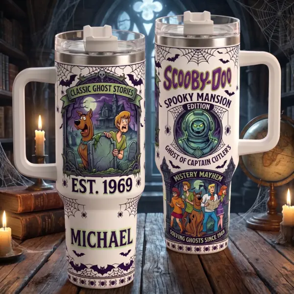 Alternative view of Personalized Scooby-Doo 40oz Stanley Tumbler-THK132685