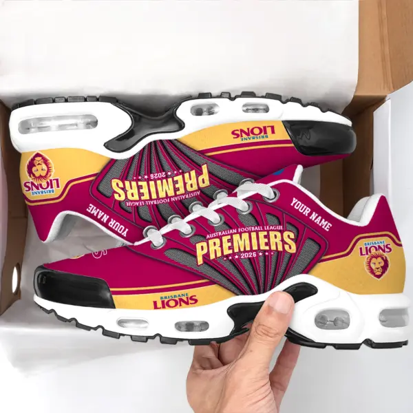 Alternative view of Personalized Brisbane Lions Air Max Shoes-THK136748