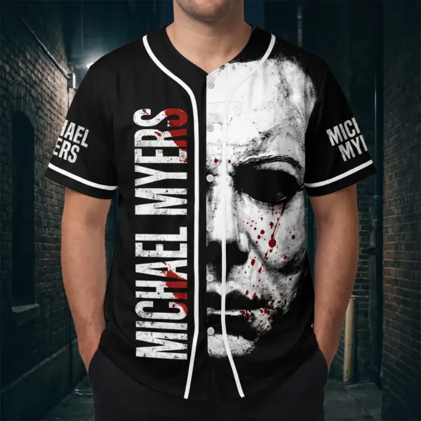 Michael Myers Halloween Baseball Jersey