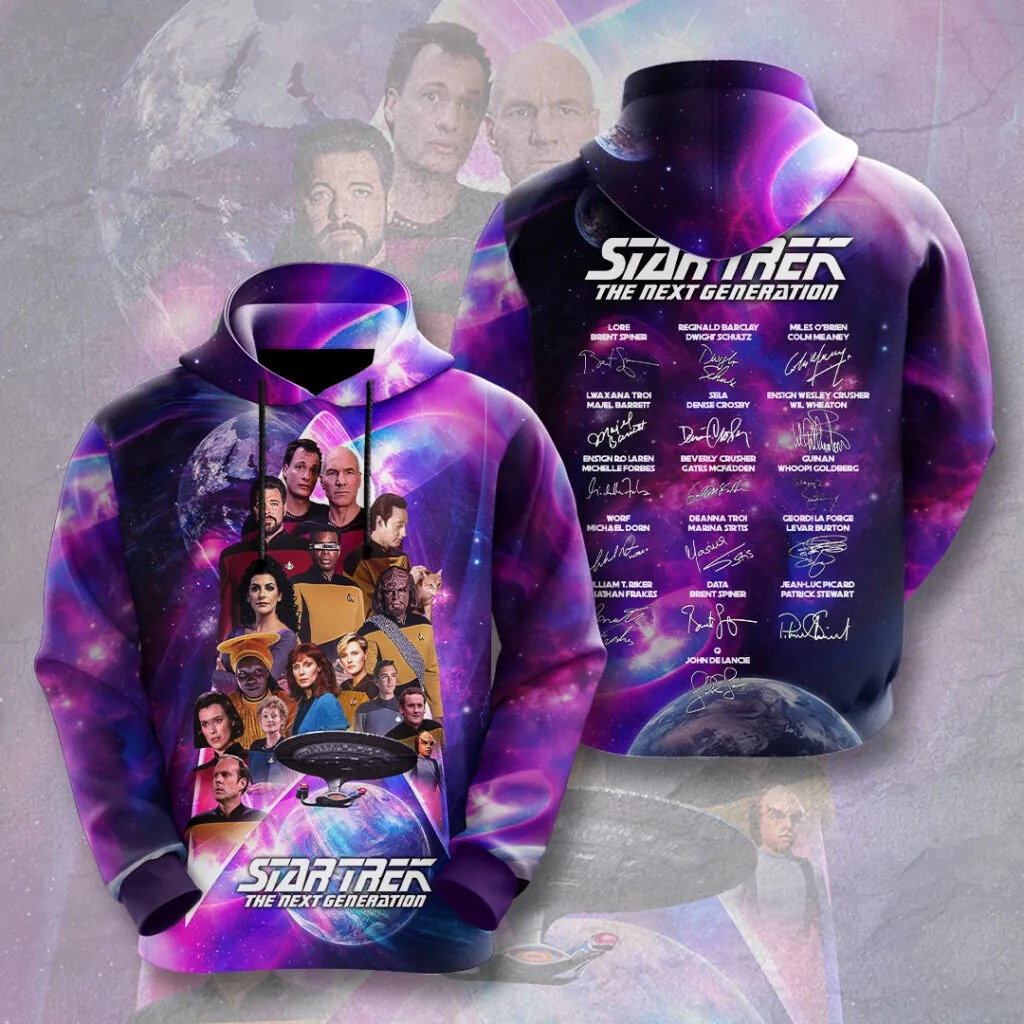 Star Trek The Next Generation 3D Apparel – THK116403 - Image 2