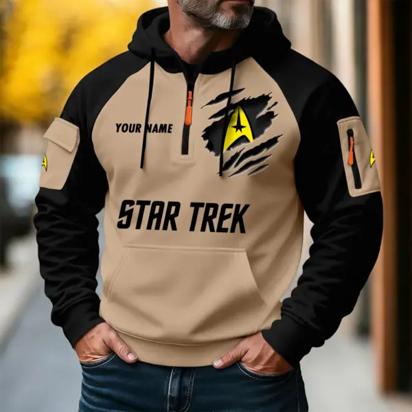 Personalized Star Trek Halfzip Hoodie - THK123572 - Image 4