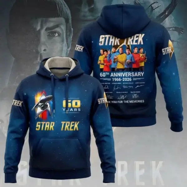 Star Trek 60th Anniversary 3D Hoodie-THK136383