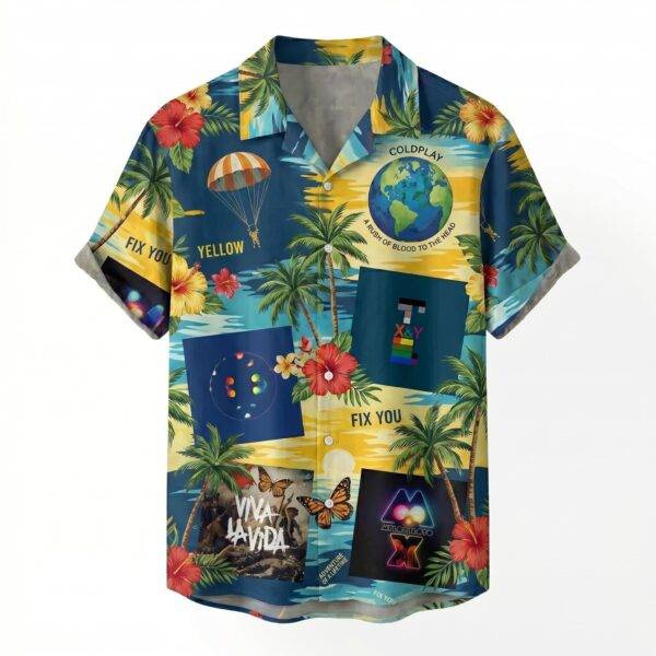 Coldplay Hawaiian Shirt