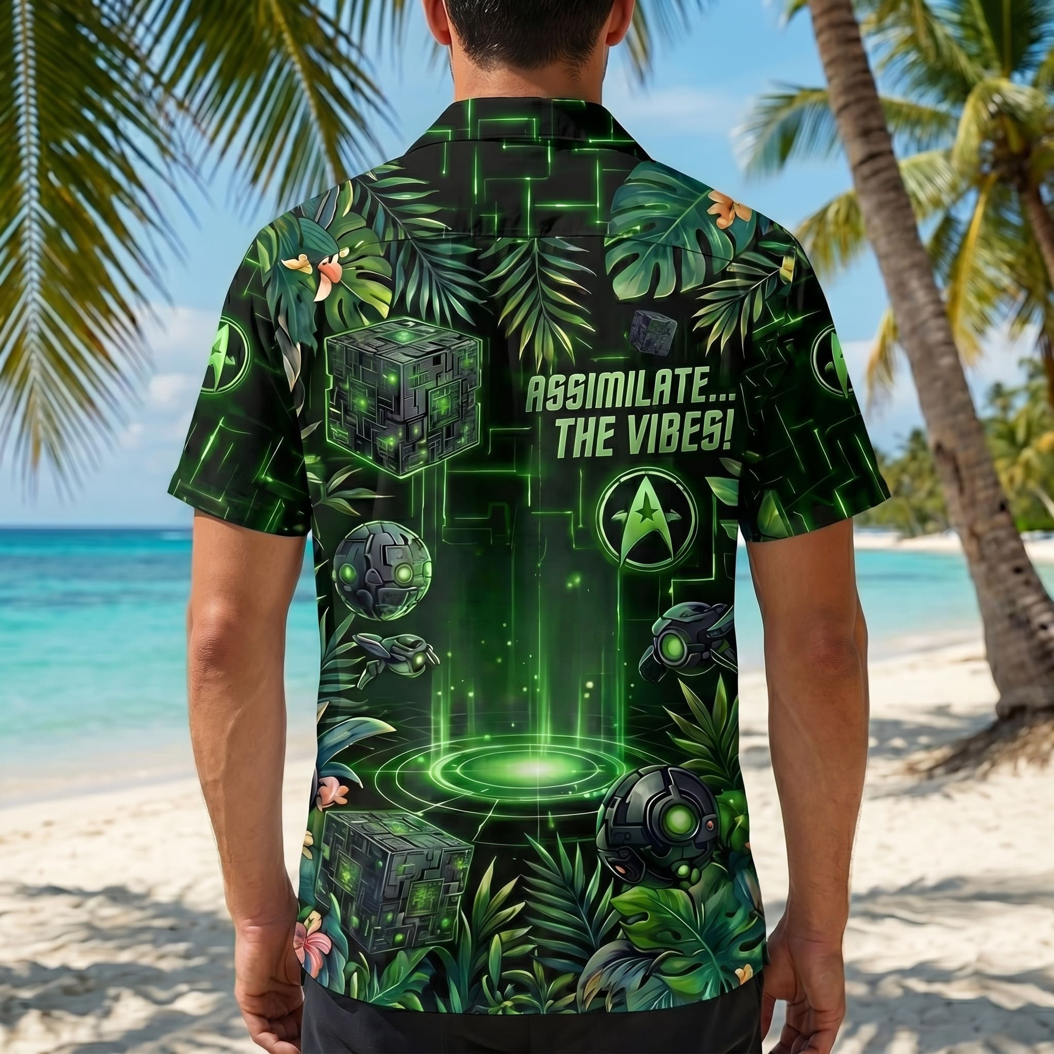 Star Trek Hawaiian Shirt- THK126683 - Image 3