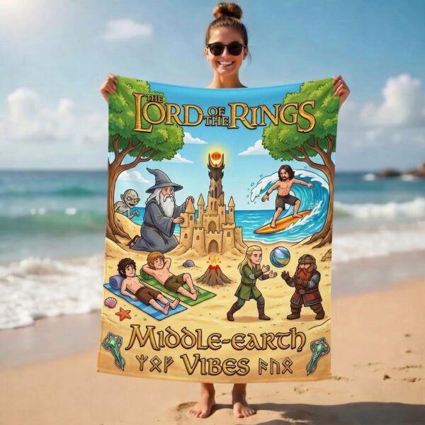 The Lord of The Rings Beach Towel-THK127012 - Image 4