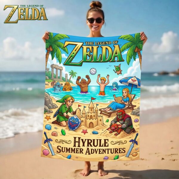 The Legend of Zelda Beach Towel - Image 3
