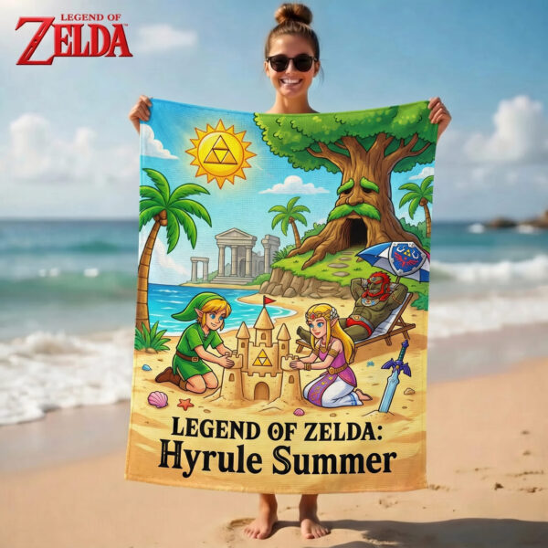 The Legend of Zelda Beach Towel - Image 5