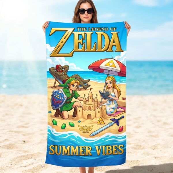 The Legend of Zelda Beach Towel - Image 6