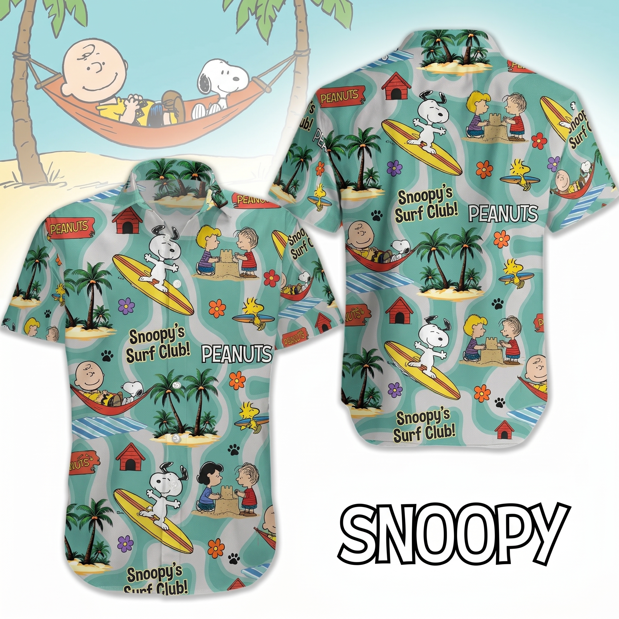 Snoopy Hawaiian Shirt - THK127394