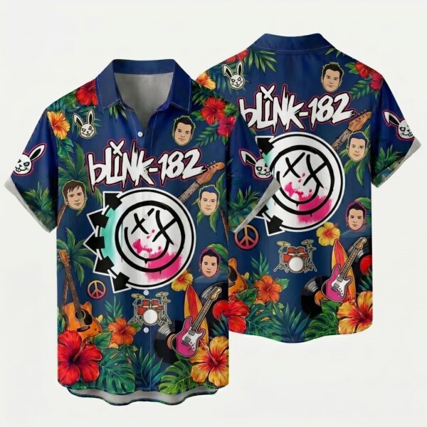 Blink-182 Hawaiian Shirt