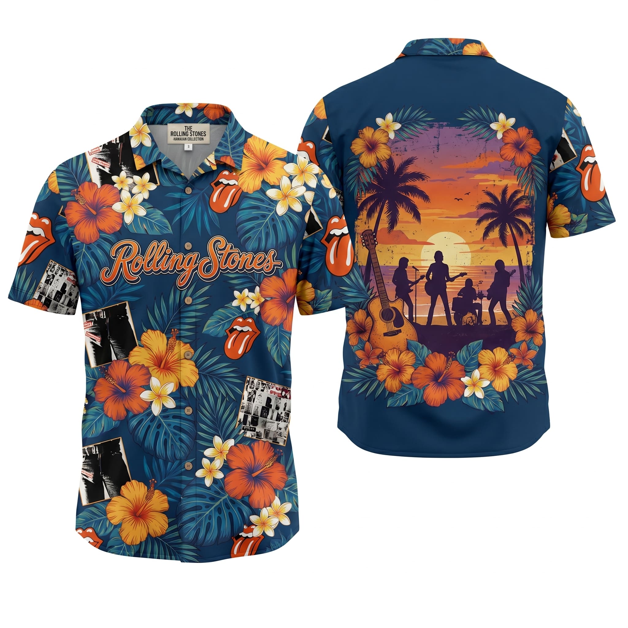The Rolling Stones Hawaiian Shirt -THK127609