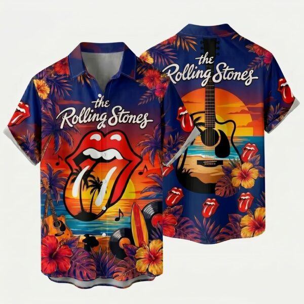 The Rolling Stones Hawaiian Shirt-THK127610
