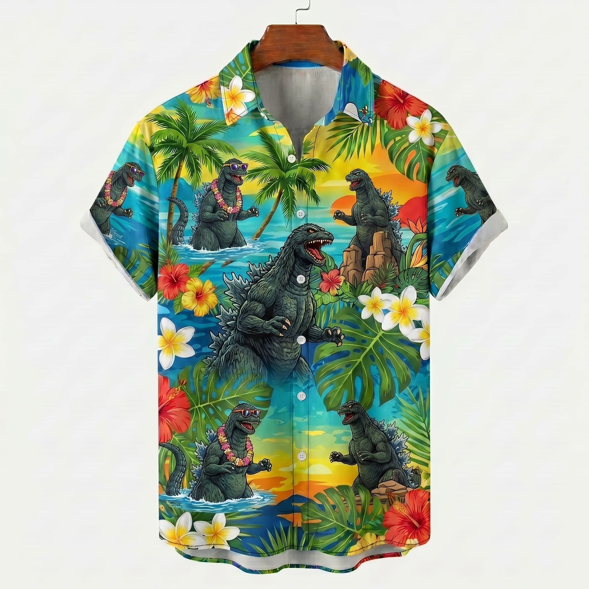 Godzilla Hawaiian Shirt - THK127793