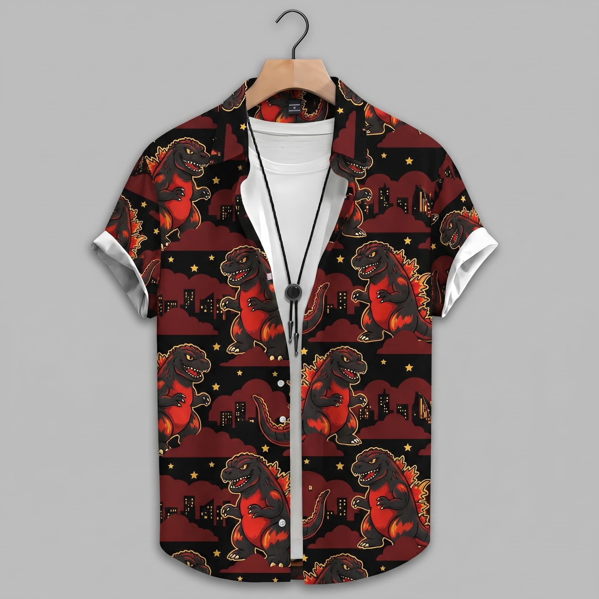 Godzilla Hawaiian Shirt- THK127748