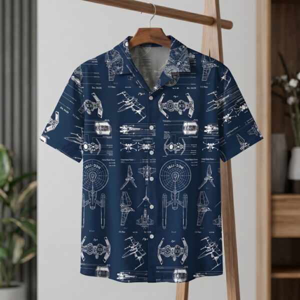 Star Trek Hawaiian Shirt- THK126805 - Image 4