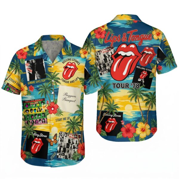 The Rolling Stones Hawaiian Shirt -THK127597