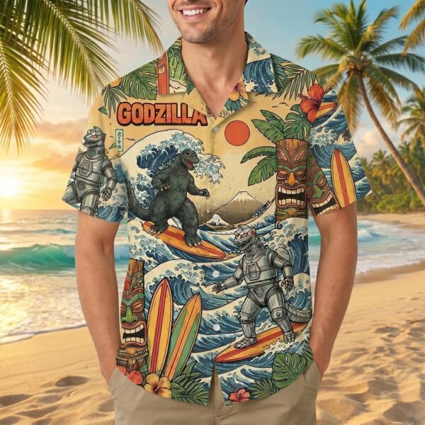 Godzilla Hawaiian Shirt - THK127000