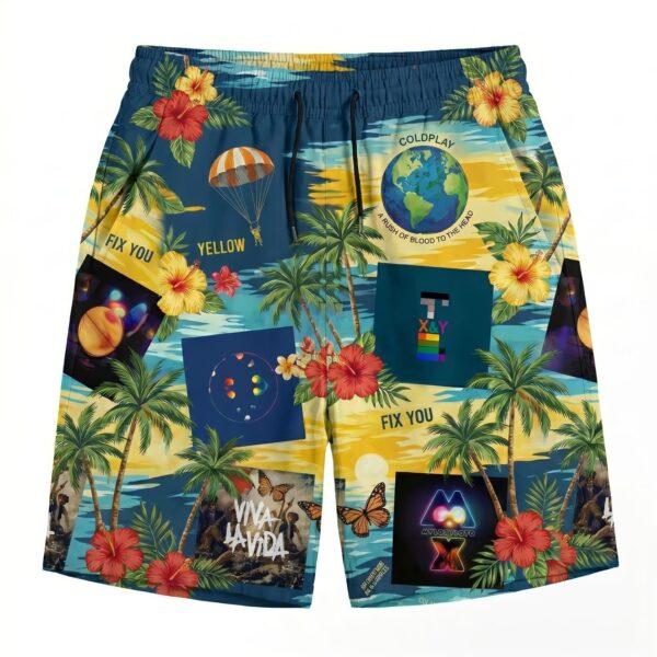 Coldplay Hawaiian Shirt - Image 3