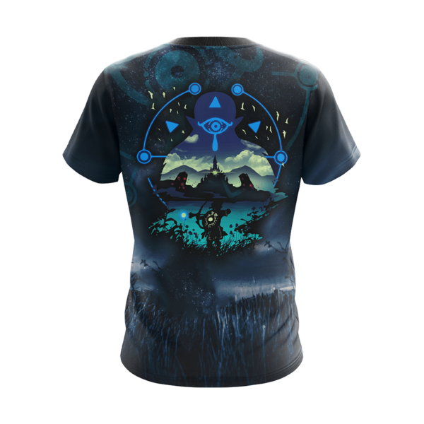 Alternative view of The Legend of Zelda 40th Anniversary 3D Apparel -THK122500