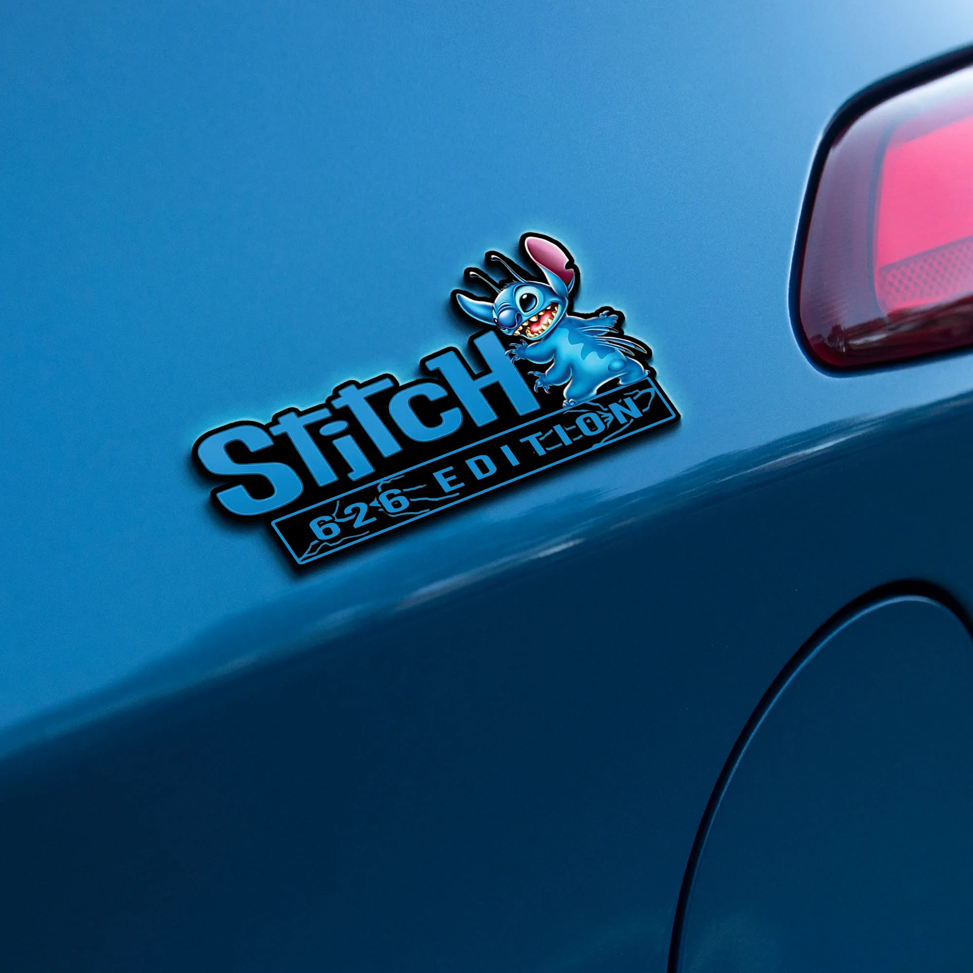 Stitch Experiment 626 Edition 3D Inlayed Car Name - Image 5