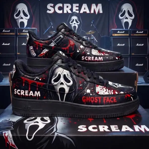 Ghostface Air Low-Top Sneakers Shoes-THK132308