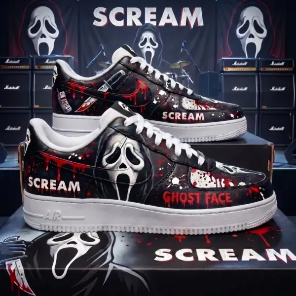 Alternative view of Ghostface Air Low-Top Sneakers Shoes-THK132308