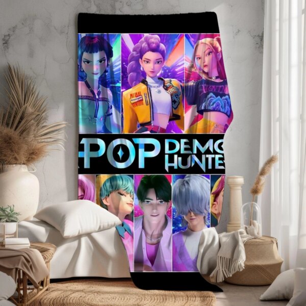 Kpop Demon Hunters Blanket - Image 5