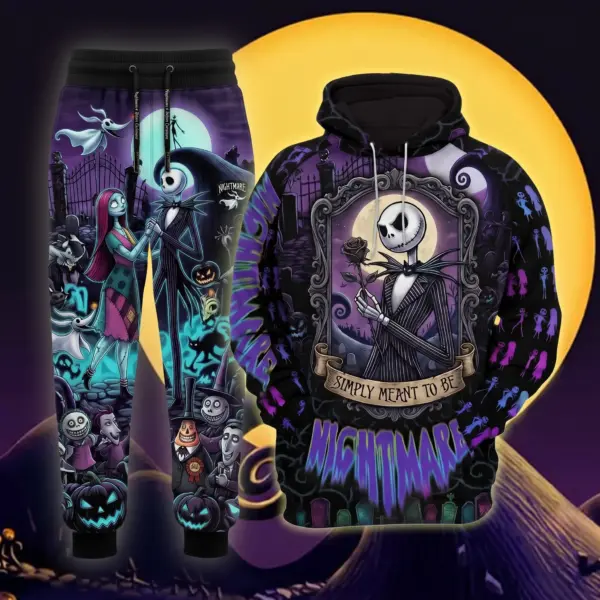 The Nightmare Before Christmas Hoodie And Leggings-THK136552